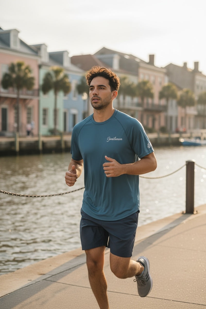 The Ritual — Deep Teal Performance T-Shirt