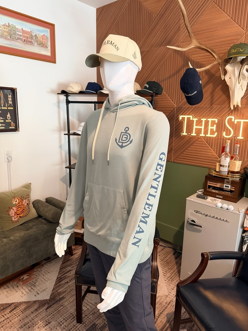 The Sawgrass Hoodie — Sage Heather